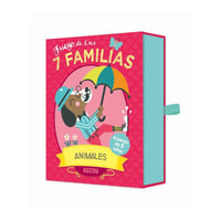 7 FAMILIAS DE ANIMALES. JUEGO DE CARTAS.
