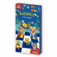 AJEDREZ EN EL BOSQUE. JUEGO DE MADERA