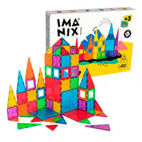 FIGURAS EN 2D Y 3D. IMANIX CLASSIC 60 PIEZAS.
