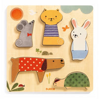 ENCAJABLE WOODYPETS. MASCOTAS DE MADERA