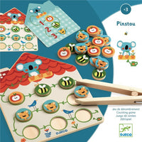 PINSTOU. JUEGO EDUCATIVO DE CONTEO