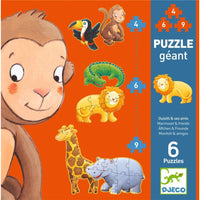 PUZZLE EVOLUTIVO. OUISTITI Y SUS AMIGOS