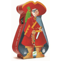 PUZZLE SILUETA. EL PIRATA. CAJA SILUETA PIRATA