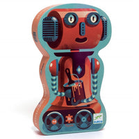 PUZZLE SILUETA. BOB EL ROBOT
