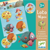 4 ESTACIONES. EDUCATIVO LOTO