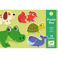 PUZZLE DOS ANIMALES.  EDUCATIVO.