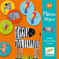 PUZZLE MEMO. JUNGLA.  EDUCATIVO.