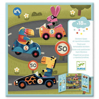 PEGATINAS PARA HACER TUS COCHES. REPOSICIONABLES. LOS COCHES