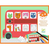 DIBUJOS PARA COLOREAR. CALCAR ES UN ARTE