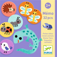 MEMO PAREJAS PEQUEÑOS ANIMALES. EDUCATIVO
