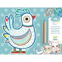 COLOREAR ANIMALES DEL BOSQUE