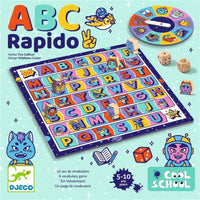 ABC RÁPIDO. JUEGO VOCABULARIO.