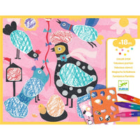 DIBUJOS PARA COLOREAR. BIRDIE & CO