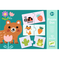PUZZLE DÚO COLORES. EDUCATIVO