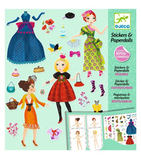 TUS PEGATINAS. MUÑECAS DE PAPEL DE MODA. ATELIER